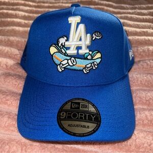 Los Angeles Dodgers Hat Cartoon 9forty SnapBack NWT!